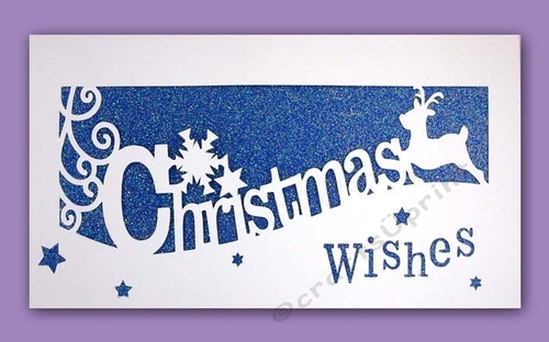 Christmas Wishes Aperture Card