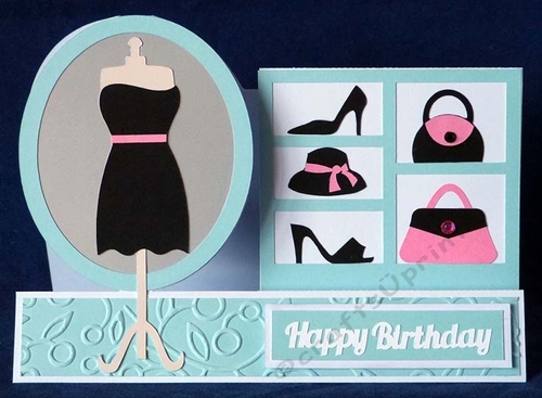 Fashion Side Step Card