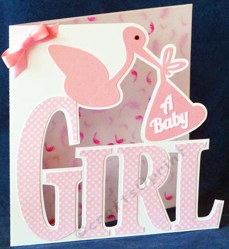 A Baby Girl Card