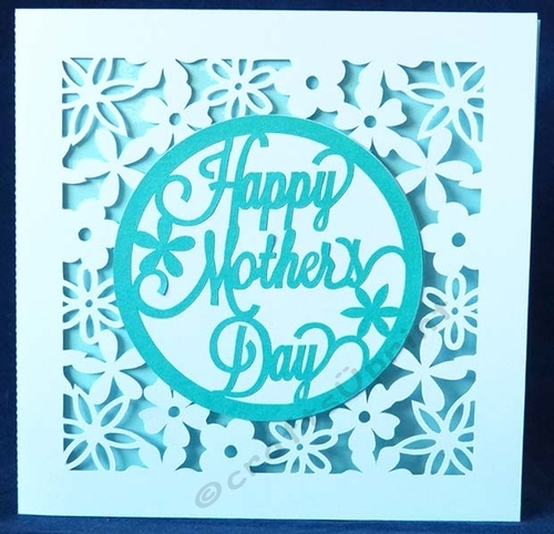 Mothers Day Circle Centre Card