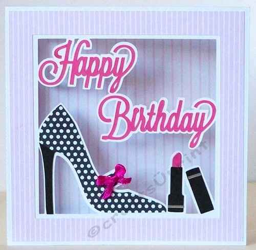 Shoe & Lipstick Aperture Card
