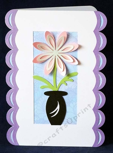 Flower in Vase Aperture Card