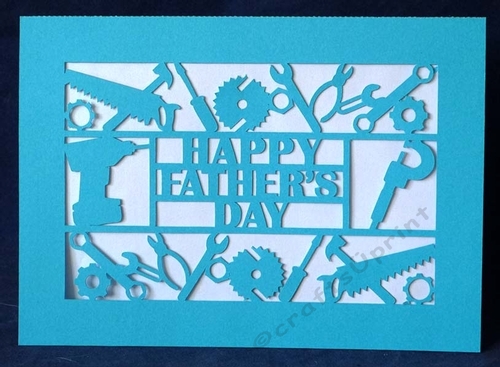 Fathers Day Tools card