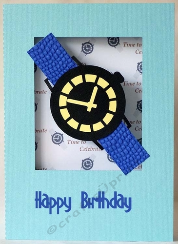 Watch Aperture Card and Backing Paper