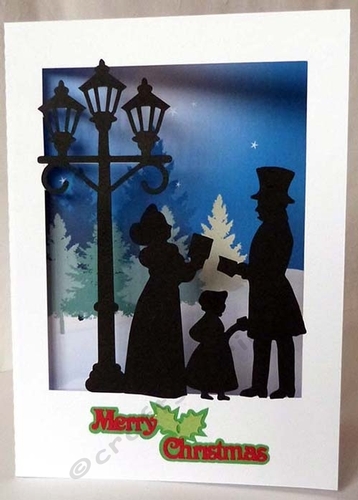 Christmas Carolers Card