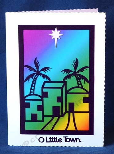 O Little Town Card