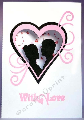 Couple in Heart Card
