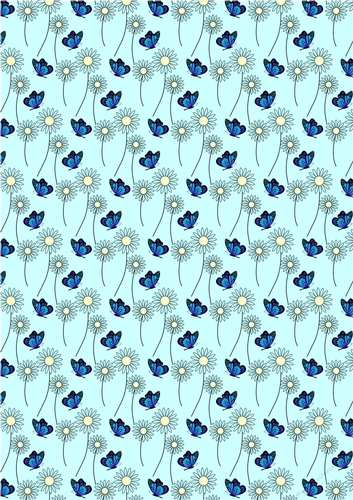 Butterflies and Daisies Paper