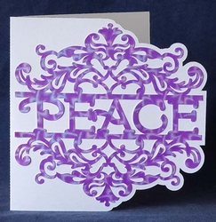 Peace Flourish Card