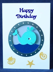 Happy Whale Card