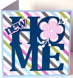 New Home Letters Card