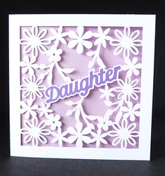 Daughter Floral Card