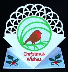 Robin Diamond Popup Card