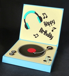 Record Player Card