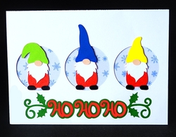 Christmas Gnomes Card