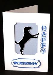 Happy Birthday Dog Card