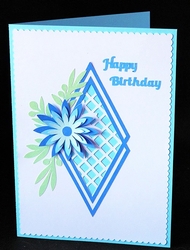 Diamond Aperture Overlay Card