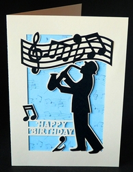 Happy Birthday Jazz Card