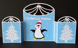Penguin Double Fold Card