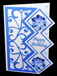 Diamond Edge Filigree Card
