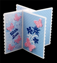 Scalloped Pinwheel Card