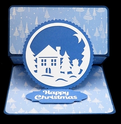 Christmas Reverse Easel Card