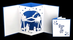 Nativity Pop Out Card