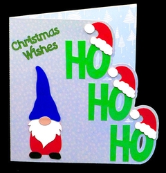 Ho Ho Ho Gnome Card