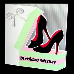 Shoes in Box Card