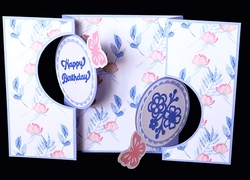 Butterfly Double Flip Card