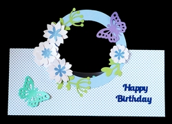 Floral Circle Card