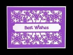 Multiflower Overlay Card