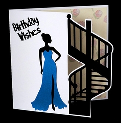 Spiral Staircase Card