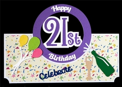 21st Circle Tent Card