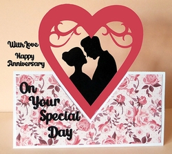 Heart Tent Fold Card