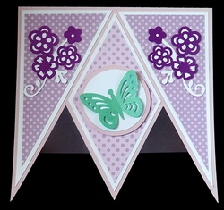 Centre Diamond Point Card