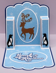 Christmas Scalloped Stepper Card