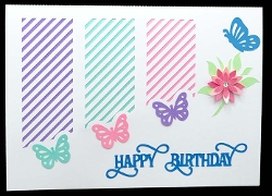 Butterfly Panels Card