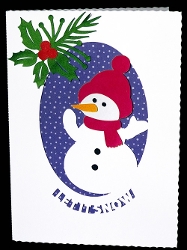Snowman Aperture Card