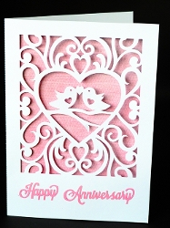 Anniversary Love Birds Card