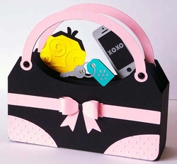 3D Handbag Box Card