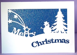 Merry Christmas Aperture Card