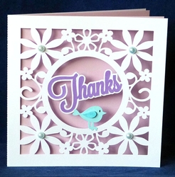 Thanks with Bird Card