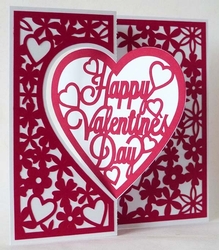 Valentine Heart Swing Card