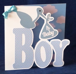 A Baby Boy Card