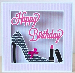 Shoe & Lipstick Aperture Card