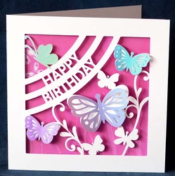 Butterfly Birthday Card