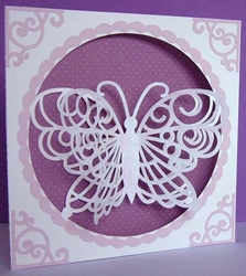 Dimensional Butterfly Card