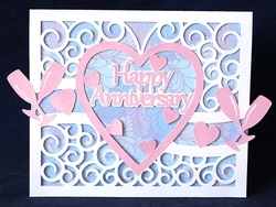 Happy Anniversary Flourish Card