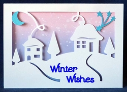 Snowy Scene Card